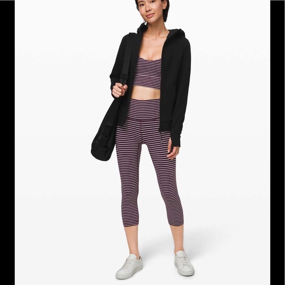 NWT Lululemon Wunder Under High-Rise Crop
Parallel Stripe - Picture 12 of 12
